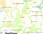 Map commune FR insee code 30348